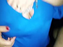 watching busty mother blow