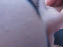 beautiful chick outdoor blowjob