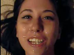 moaning creamy facial cum