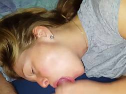 wife jizz mouth