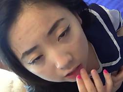 asian school babe bang