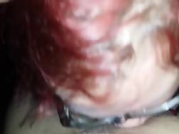 mature redhaired sucking bbw