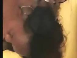 ebony white pecker facial