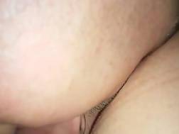 fingerfucking eating shaved anus