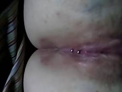 rubs fingers pierced pussy