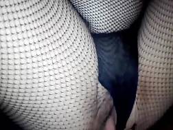 wifes new fishnet outfit