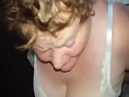 grandmother big facial cum