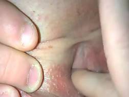 rubbing huge clitoris cunt