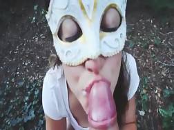 amazing girlfriend mask blowing