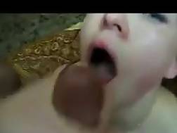 anal sperm swallowing whore