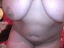 bbw mother blowing facial