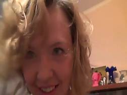 blond college student