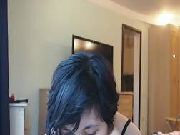 blackhaired teen camgirl strip