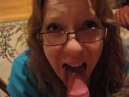 mom redhead sperm tongue