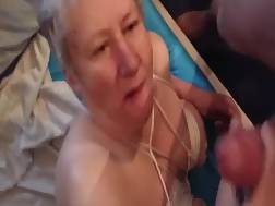 granny blowing cock huge