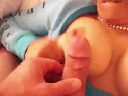 covered titty blow