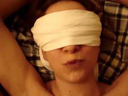 blindfolded suck facial