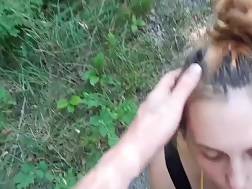 blackhaired suck dick outdoors