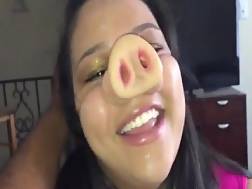 plump blowjob cock facialized