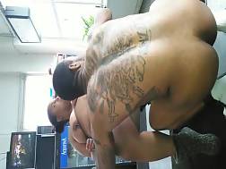 tattooed penetrating chubby chair