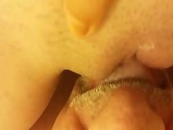 eating wifes wet shaved