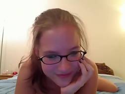 sexual nerdy girlie sextape