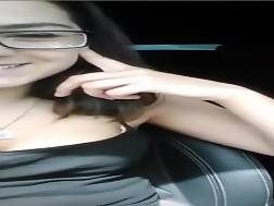 exposing titties car
