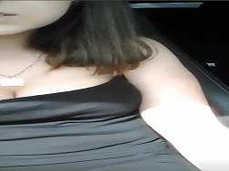 exposing girlfriends titties car