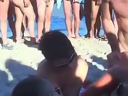 swinger couples banging beach