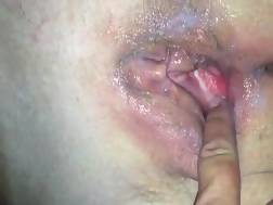 jizz filled pussy