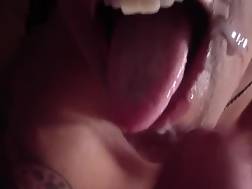 ball sucking huge facial