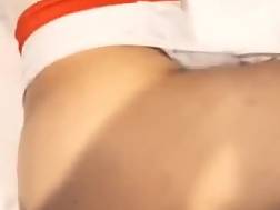 oriental teen banged jizzed