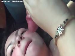 young blowjob cum throat