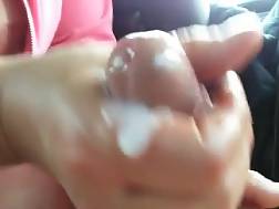 wife hand sperm