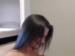 blackhaired blowjob cum