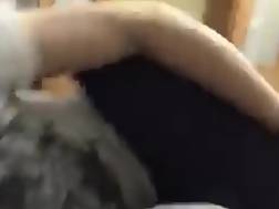 teenager teasing butt leggings