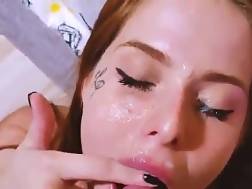 redhaired deepthroats big penis