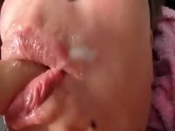 sleazy nymph jizz face