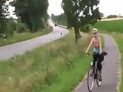 blond mom wife ride