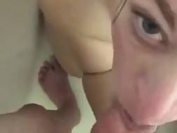 shower pecker sucking gulp