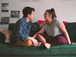 teen couple fuck couch