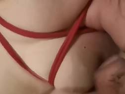 bbw wife cock throat