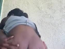 public outdoor ebony fuck