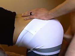 yoga pants teenager blow