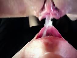 pov closeup licking juicy