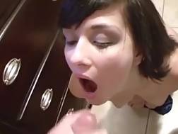 teen penetrates swallows