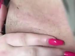 rubbing shaved cunt stuffing