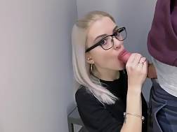 deepthroat blowjob teenager swallow