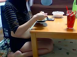 japanese housewife belly stuffing