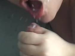 girlfriend made cum face